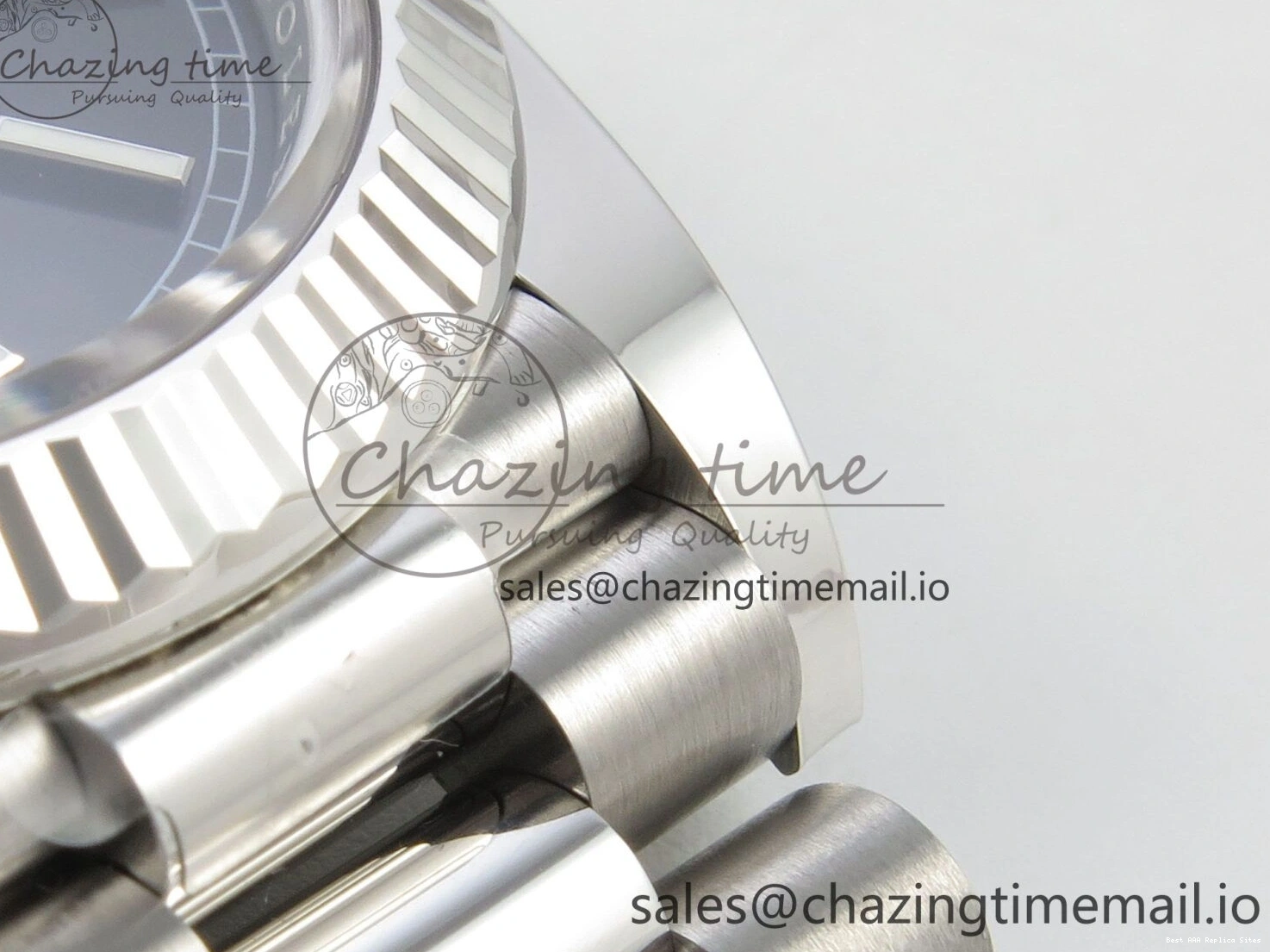 Good Copy Rolex Watches 1:1 (Gain Best Marker on Black Date Weight) Day SS V3 Bracelet Edition 40 228236 President VR3255 WellDesigned THBF Dial 268 0107